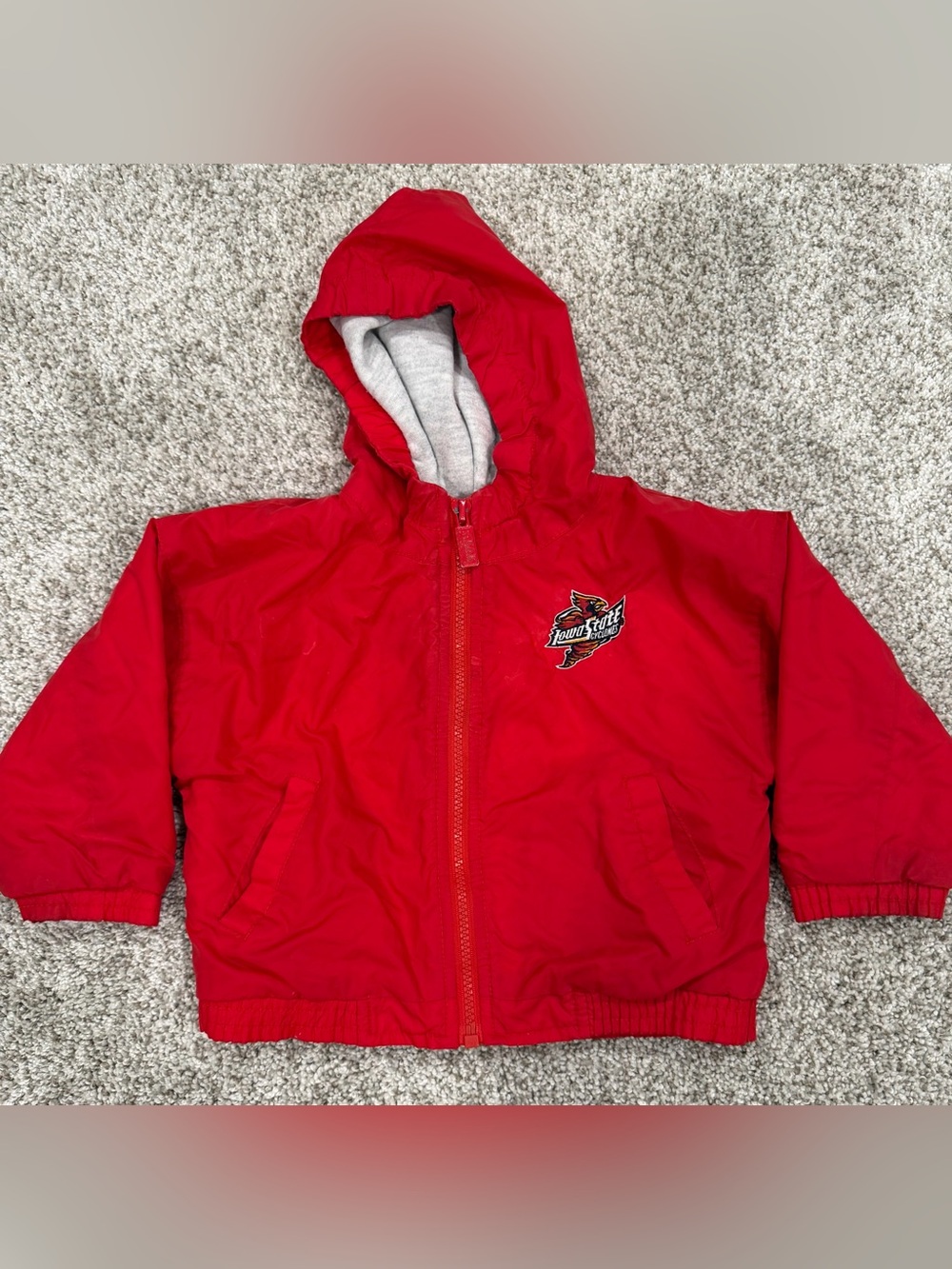 VINTAGE IOWA STATE CYCLONES Baby Windbreaker Jacket